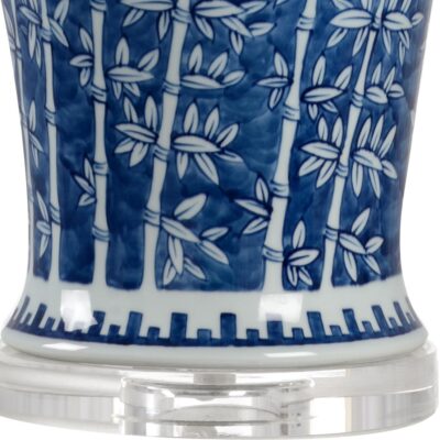 Alternative view of Chinese Bamboo Vase Lamp