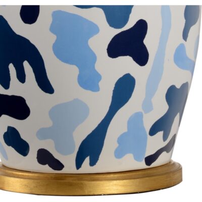 Alternative view of St. Germain Lamp - Blue