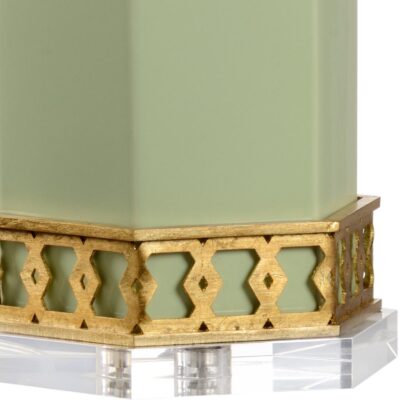 Alternative view of Miriam Table Lamp - Pistachio