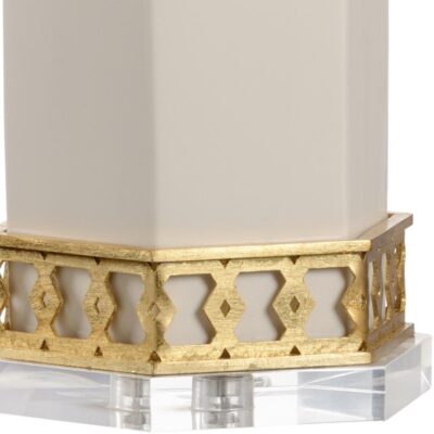 Alternative view of Miriam Table Lamp - White