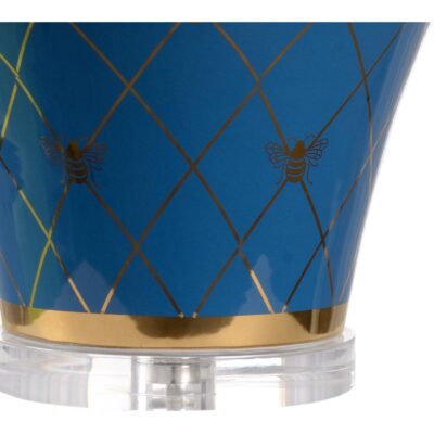 Alternative view of Ginger Jar Lamp - Blue