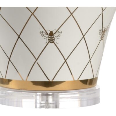 Alternative view of Ginger Jar Lamp - White