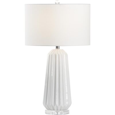 Gamble Lamp - White