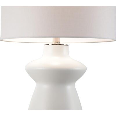 Alternative view of Tokyo Vase Lamp - White