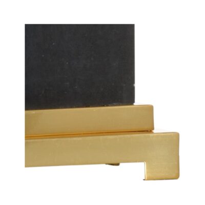 Alternative view of Black Kennedy Marble Lamp