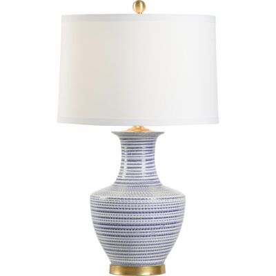Classic Lamp - Blue/Gold