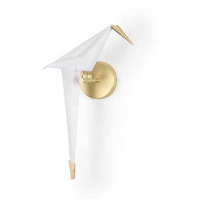 Origami Bird Sconce (Left)