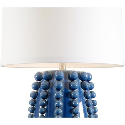 Alternative view of Sea Urchin Lamp - Blue