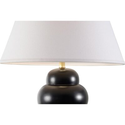 Alternative view of Rotunda Table Lamp - Black