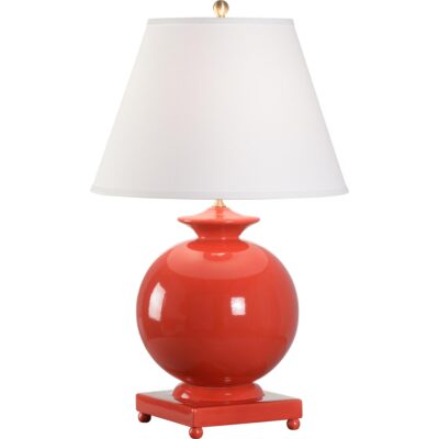 Opus Ceramic Lamp - Red