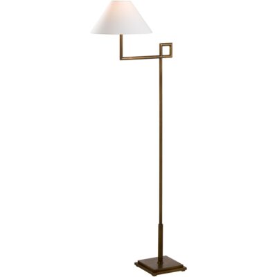 St. Dunstan Floor Lamp - Aged Brass