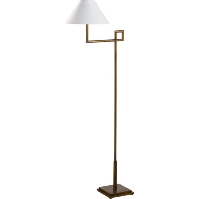 Alternative view of St. Dunstan Floor Lamp - Aged Brass