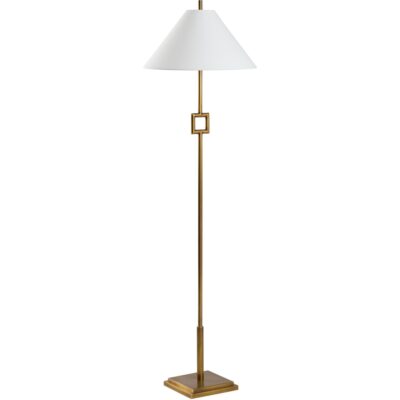 Alternative view of Overhill Floor Lamp - Aged Brass
