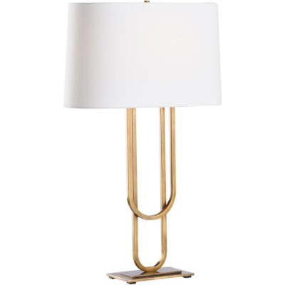 Odeon Table Lamp - Aged Brass