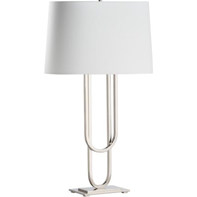 Alternative view of Odeon Table Lamp - Polished Nickel