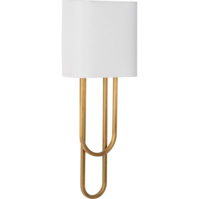 Alternative view of Odeon Sconce - Aged Brass