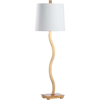 Alternative view of Sway Buffet Lamp-Gold Leaf