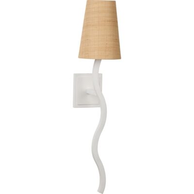 Alternative view of Sway Sconce-White (Left)