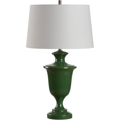 Alternative view of Kilnbourne Lamp - Green