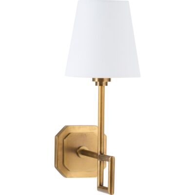 Alternative view of Overhill Sconce-Antique Brass