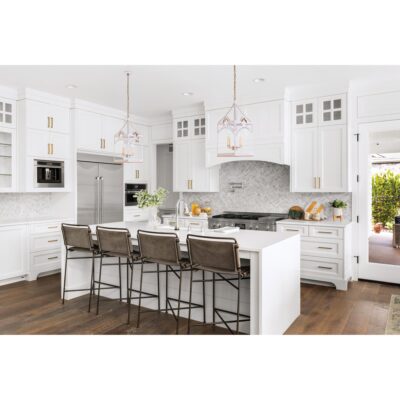 Alternative view of Quatrefoil Lantern - White