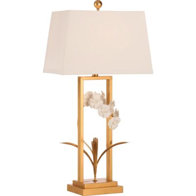 Cain Orchid Lamp