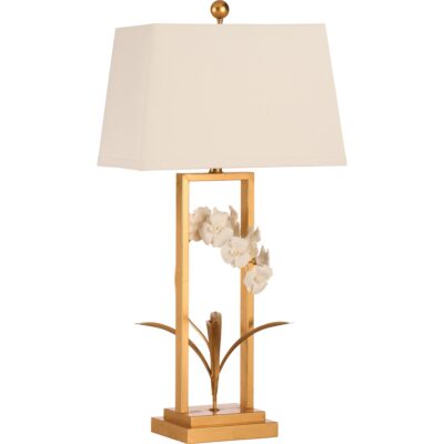 Alternative view of Cain Orchid Lamp