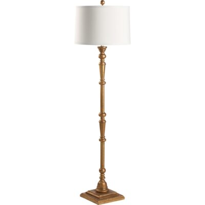 Alternative view of Beatrice Floor Lamp - Aged Gold