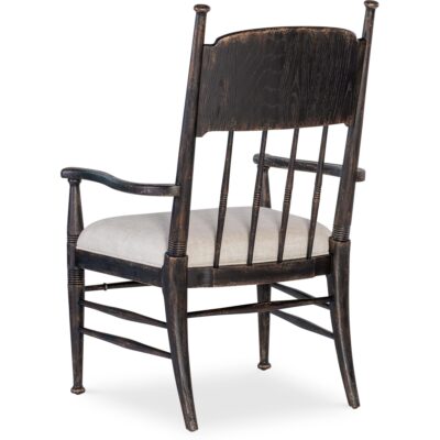 Alternative view of Americana Upholstered Seat Arm Chair