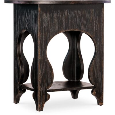 Alternative view of Americana One-Drawer Oval Nightstand