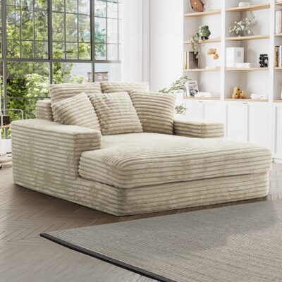 Alternative view of Sealy® Snug Chaise Foam Lounger