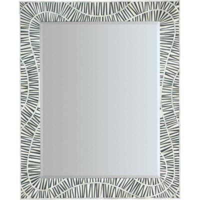 Commerce and Market Tiger Tooth Vertical Mirror