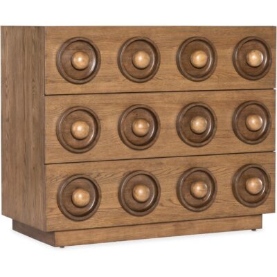 Commerce and Market Knobby 3-Drawer Accent Chest