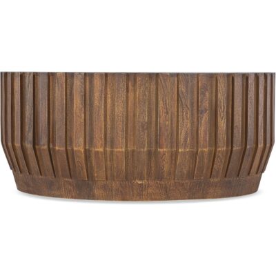 Commerce and Market Gears Round Cocktail Table