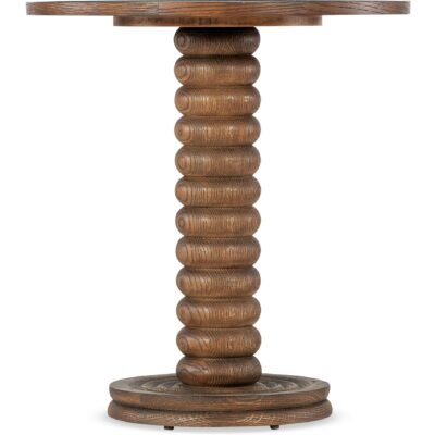 Commerce and Market Spindle Accent Table