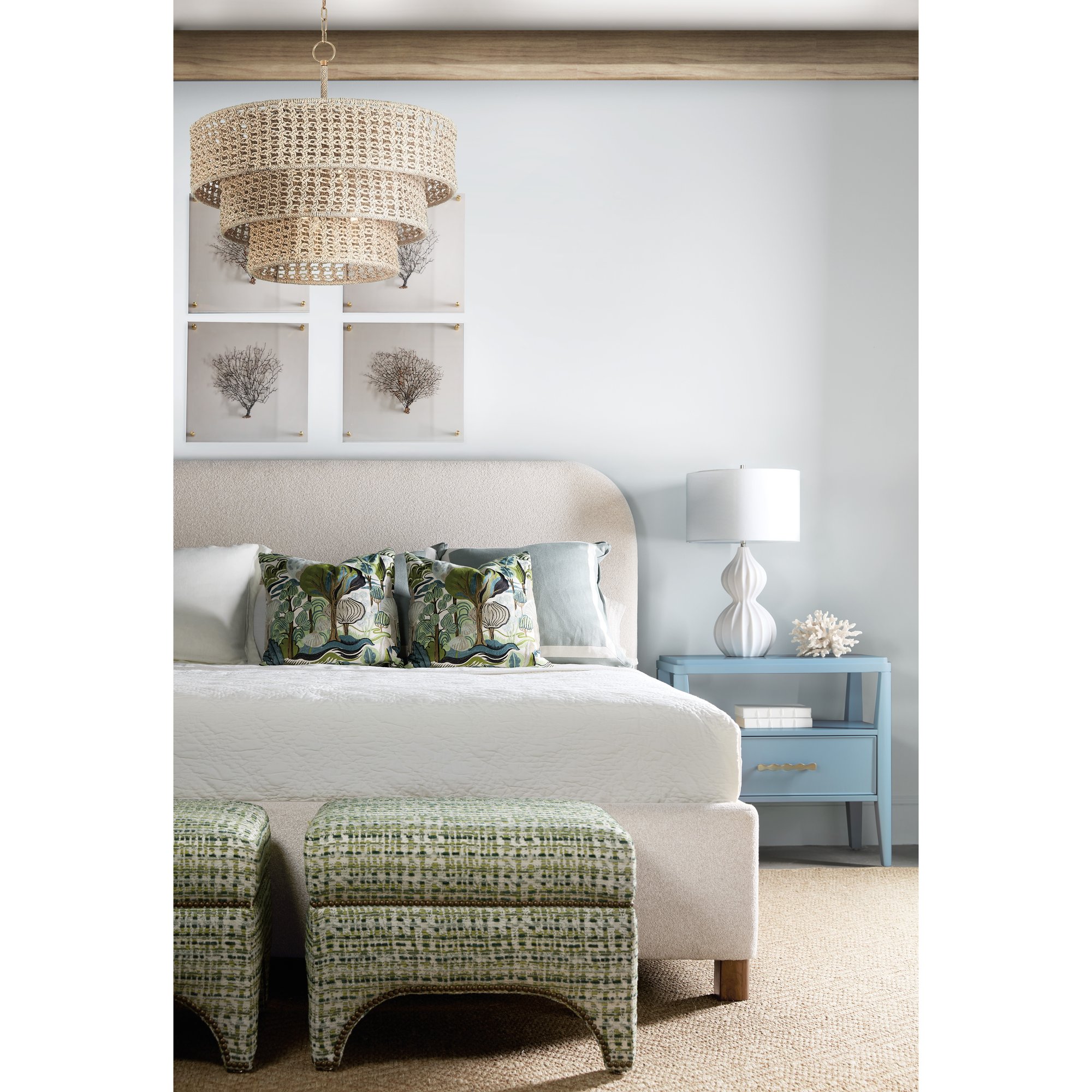 Commerce and Market Bridget King Upholstered Bed 3 Commerce and Market Bridget King Upholstered Bed - Image 3