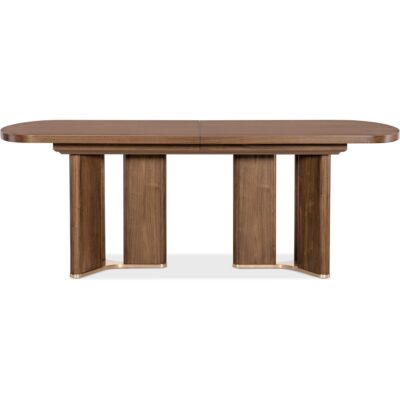 Alternative view of Eleana Rectangle Dining Table with Two 20-inch Leaves