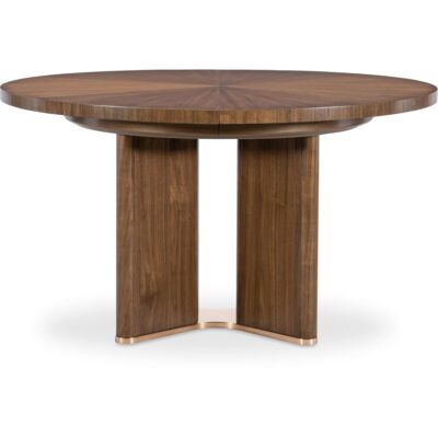 Alternative view of Eleana Round Dining Table with One 20-inch Leaf