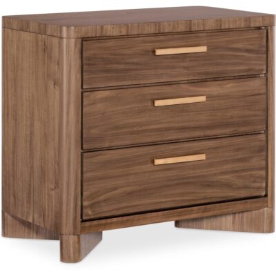 Eleana Three Drawer Nightstand