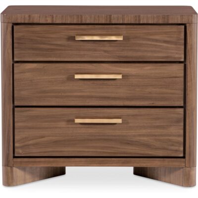 Alternative view of Eleana Three Drawer Nightstand