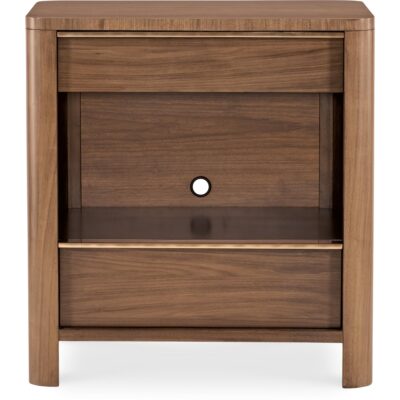 Alternative view of Eleana Two Drawer Nightstand