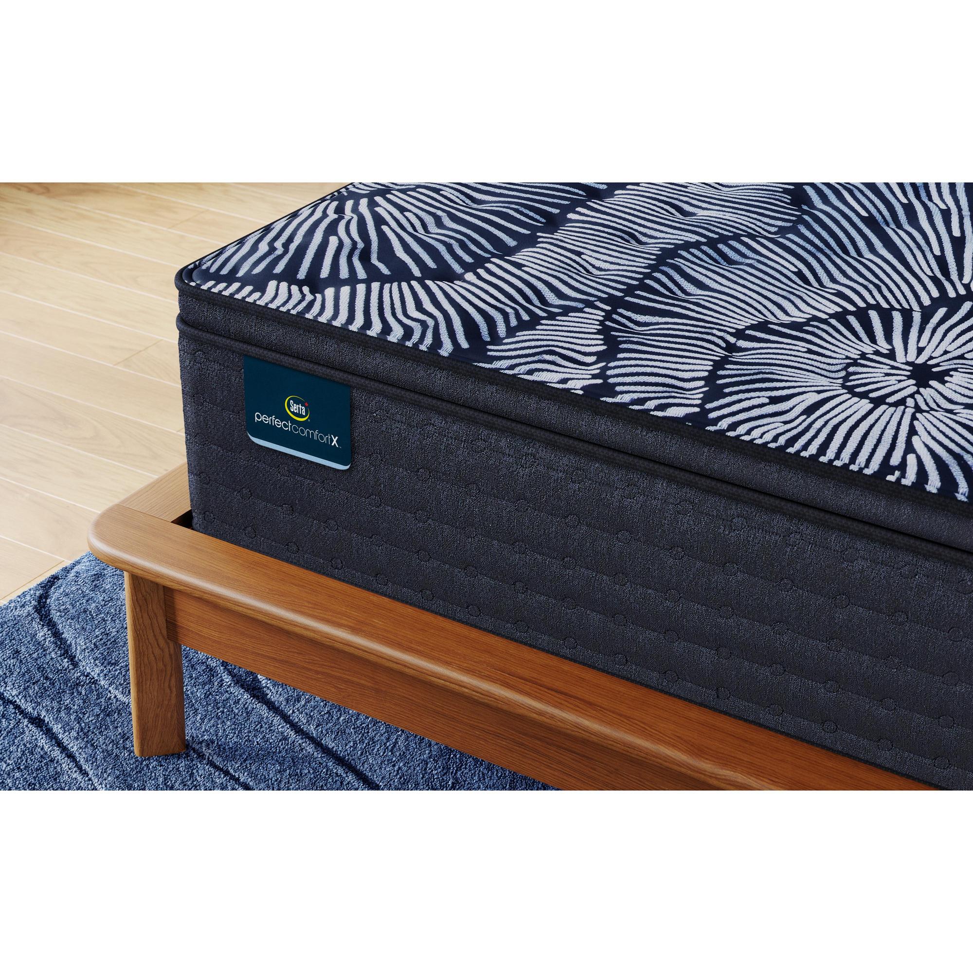 Serta Perfect Comfort Textural Medium Euro Top Twin XL Mattress - Image 8