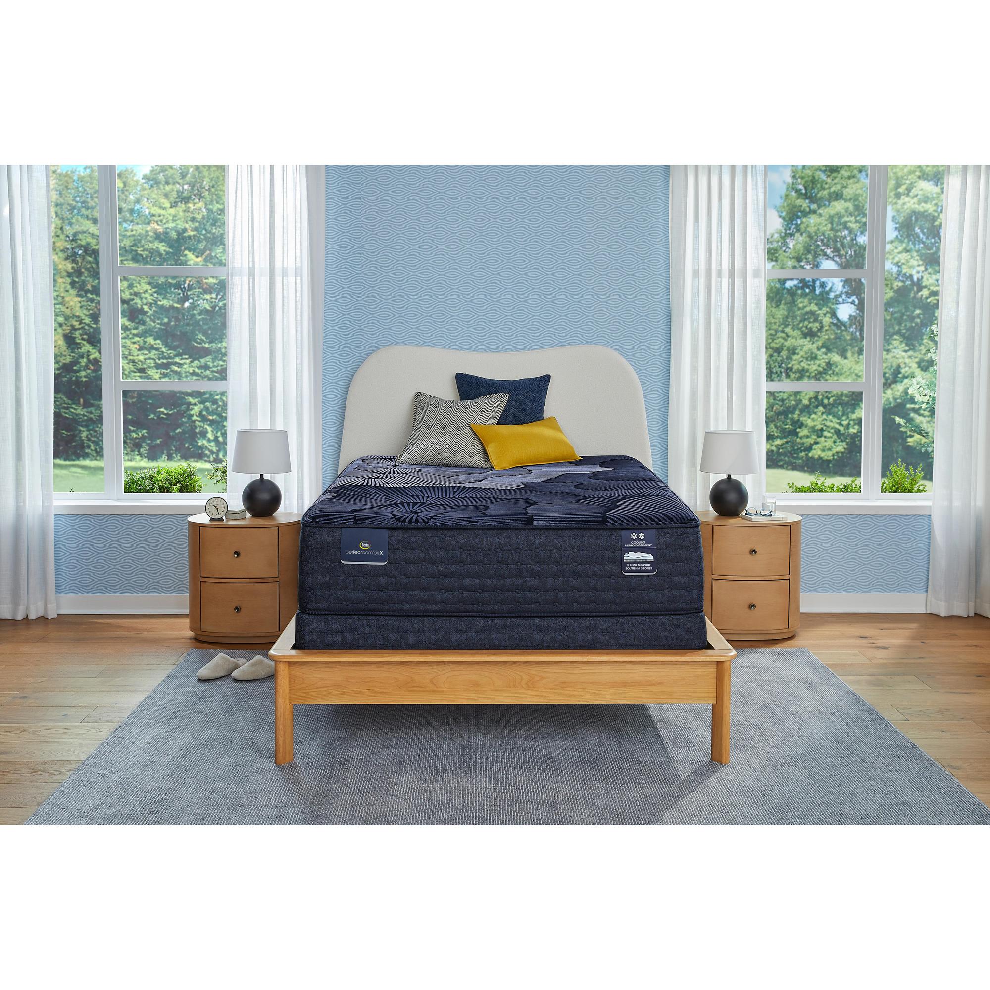Serta Perfect Comfort Tux Plush Smooth Top Full Mattress - Image 9