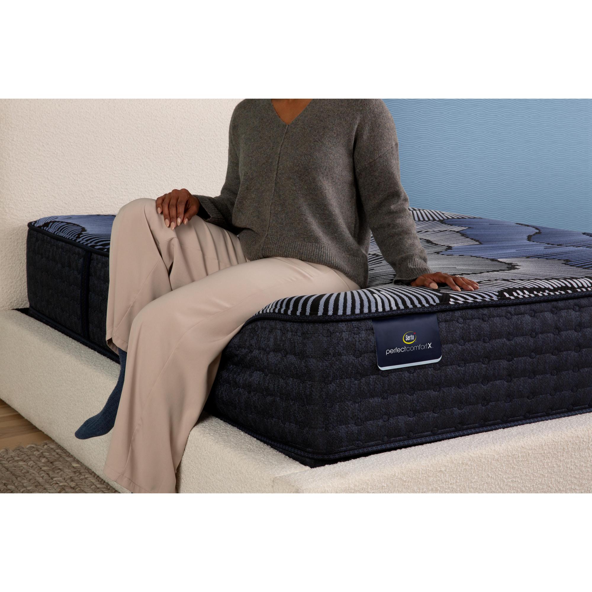 Serta Perfect Comfort Tux Plush Smooth Top Full Mattress - Image 8