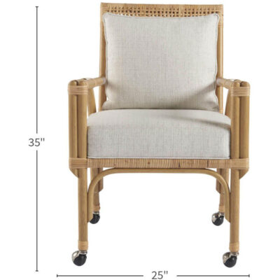 Alternative view of Escape-Coastal Living Newport Dining and Game Chair
