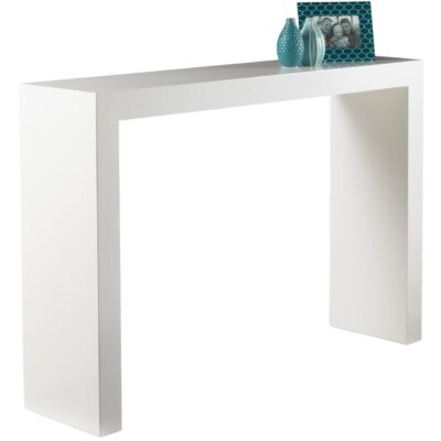 Arch Console Table - High Gloss White