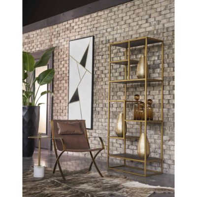 Alternative view of Geometric Relation - 72" X 30" - Black Floater Frame