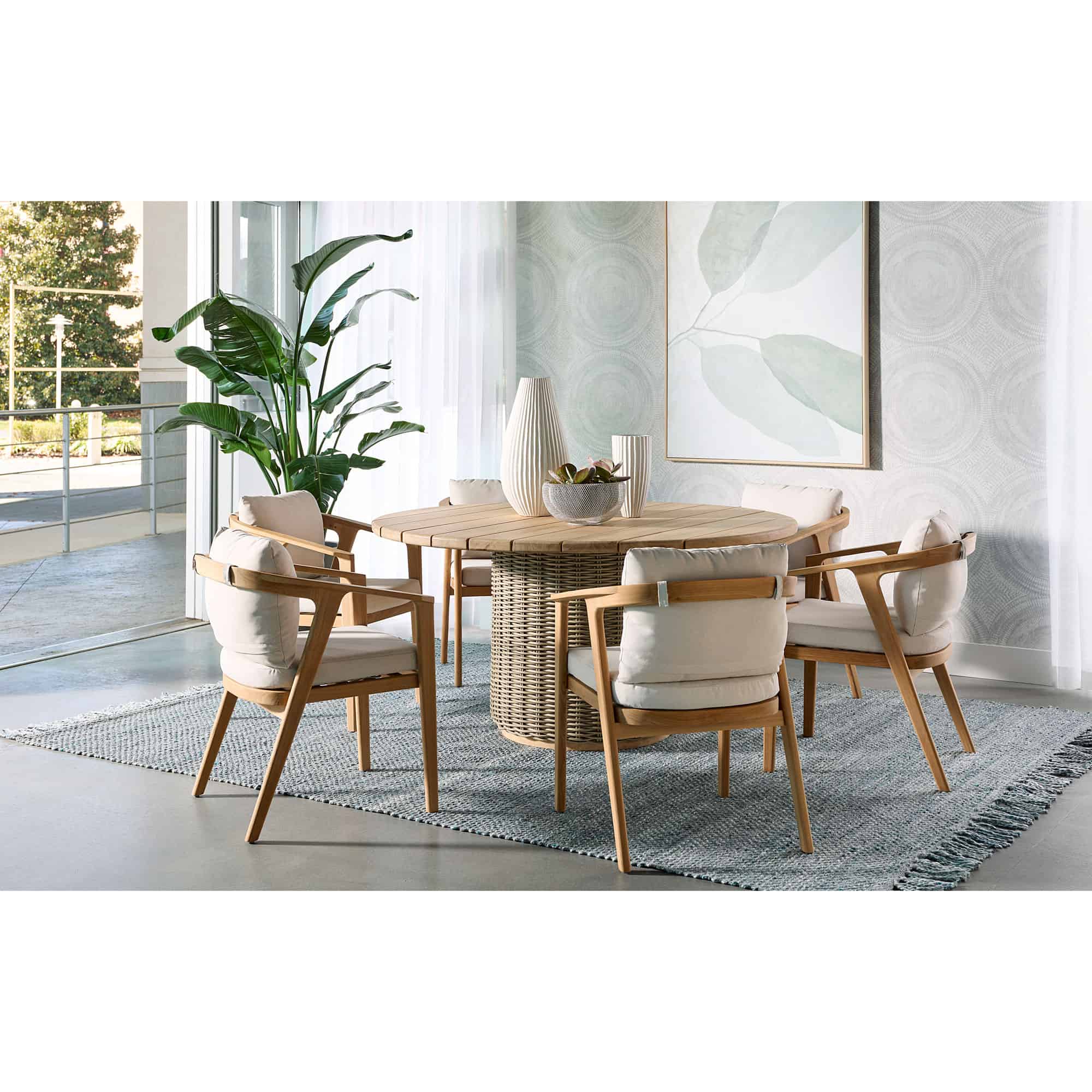 Calm Reflection (Set Of 2) - 40" X 50" - Natural Floater Frame - Image 8