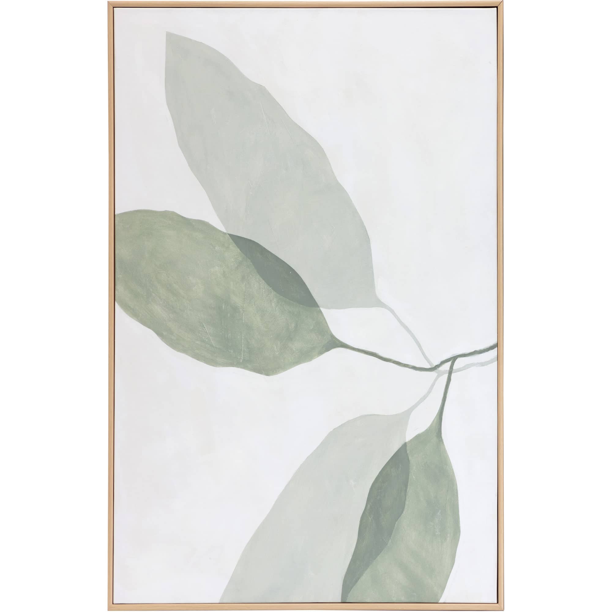 Calm Reflection (Set Of 2) - 40" X 50" - Natural Floater Frame - Image 2