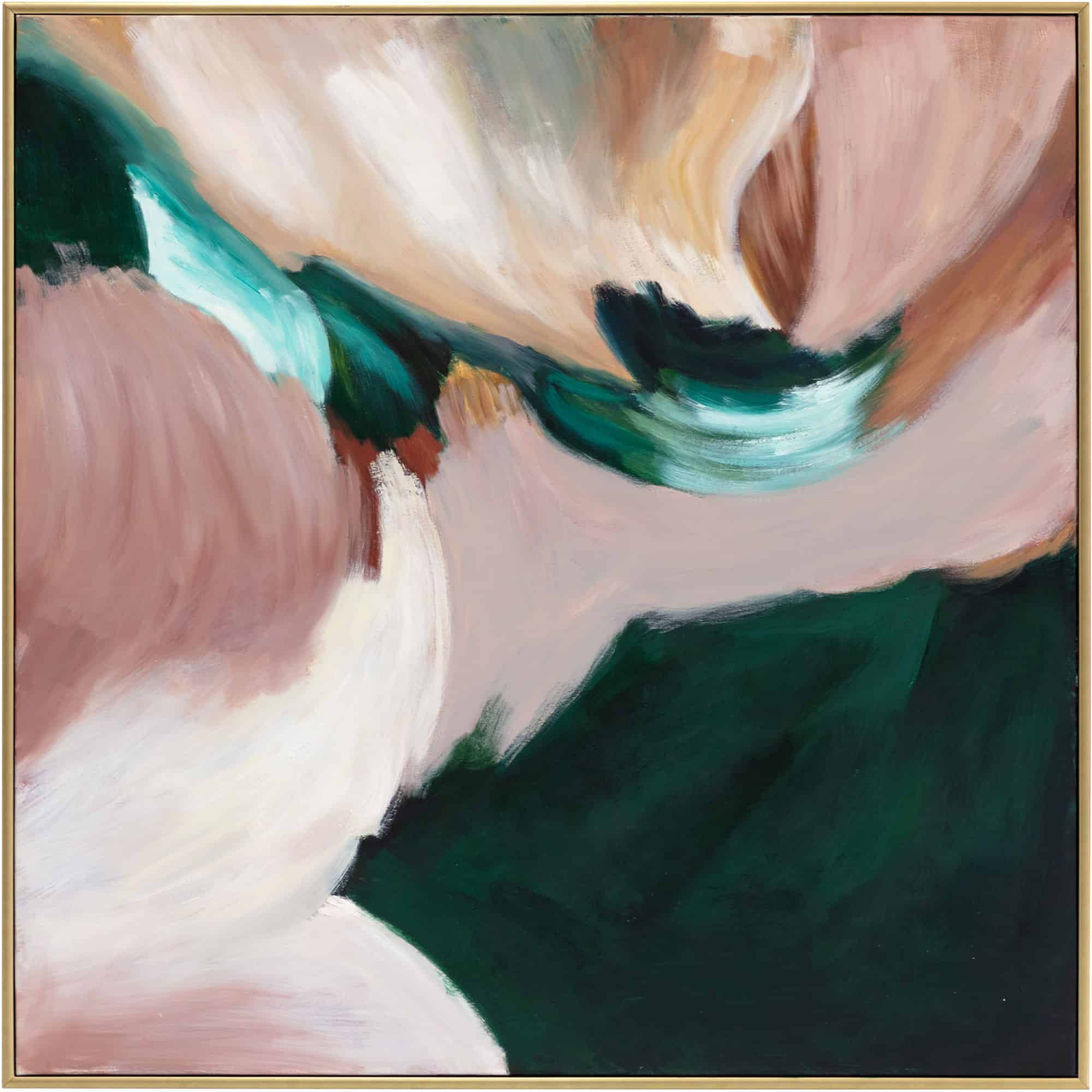 Wild Ones (Set Of 2) - 48" X 48" - Gold Floater Frame - Image 2